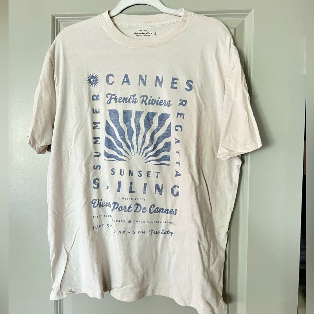 **SALE** Abercrombie & Fitch Soft A&F Collection Tee
